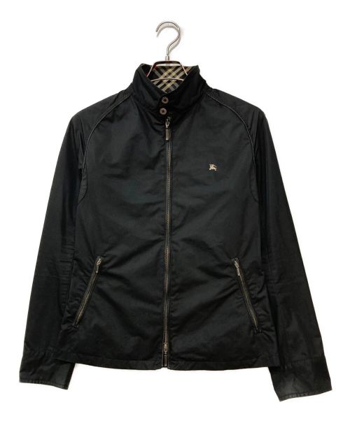 BURBERRY BLACK LABEL（バーバリーブラックレーベル）BURBERRY BLACK LABEL (バーバリーブラックレーベル) ブルゾン ブラック サイズ:Mの古着・服飾アイテム