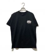 Hysteric Glamour×WIND AND SEAヒステリックグラマー×ウィンド アンド シー）の古着「Tシャツ」｜ブラック