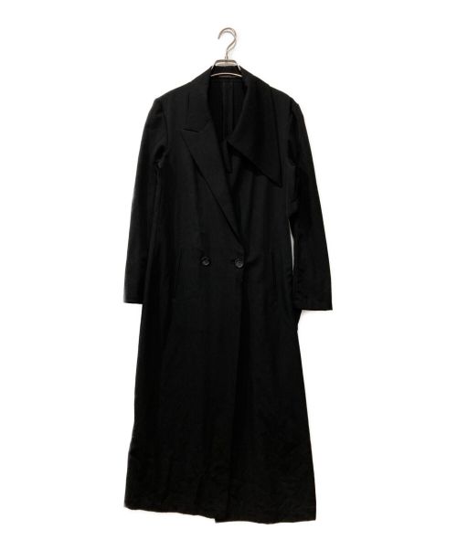 YOHJI YAMAMOTO（ヨウジヤマモト）YOHJI YAMAMOTO (ヨウジヤマモト) 19SS 変形コート ブラック サイズ:Sの古着・服飾アイテム