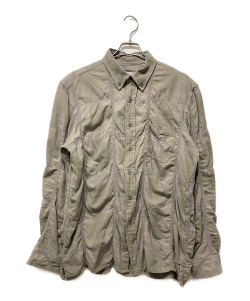 nonnative（ノンネイティブ）nonnative (ノンネイティブ) シャツ グレー サイズ:Lの古着・服飾アイテム