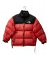 THE NORTH FACE（ザ ノース フェイス）の古着「NUPTSE DOWN JACKET」｜レッド