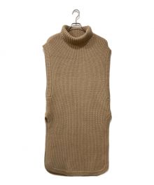 TODAYFUL（トゥデイフル）の古着「Roundhem Knit Vest」｜ベージュ