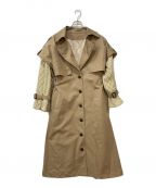 KOH.styleコースタイル）の古着「DETACHABLE SLEEVES TRENCH COAT」｜ベージュ