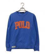 POLO RALPH LAURENポロ・ラルフローレン）の古着「クルーネックスウェット」｜スカイブルー