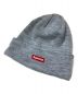 Supreme (シュプリーム) New Era (ニューエラ) ツノS Logo Beanie グレー：9000円