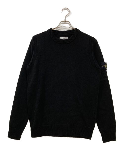 STONE ISLAND（ストーンアイランド）STONE ISLAND (ストーンアイランド) DSM Men's Sweater ブラック サイズ:Mの古着・服飾アイテム