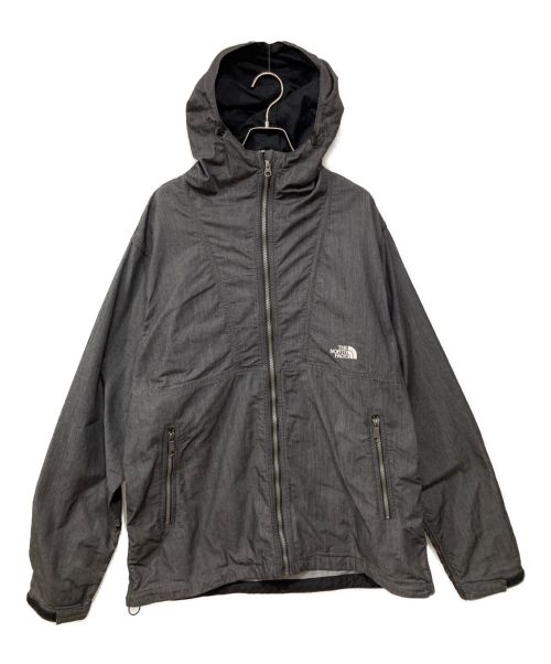 THE NORTH FACE（ザ ノース フェイス）THE NORTH FACE (ザ ノース フェイス) ナイロンデニムコンパクトジャケット グレー サイズ:XLの古着・服飾アイテム