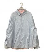 LOEWEロエベ）の古着「cotton oversize shirt」｜ブルー×ピンク