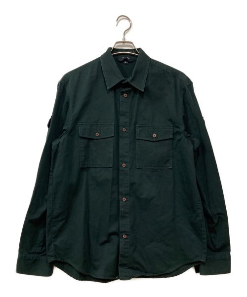 OLD STUSSY（オールドステューシー）OLD STUSSy (オールドステューシー) シャツ カーキ サイズ:Lの古着・服飾アイテム