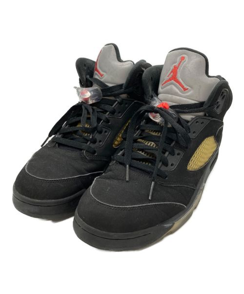 NIKE（ナイキ）NIKE (ナイキ) AIR JORDAN 5 RETRO OG ブラック サイズ:28.5の古着・服飾アイテム