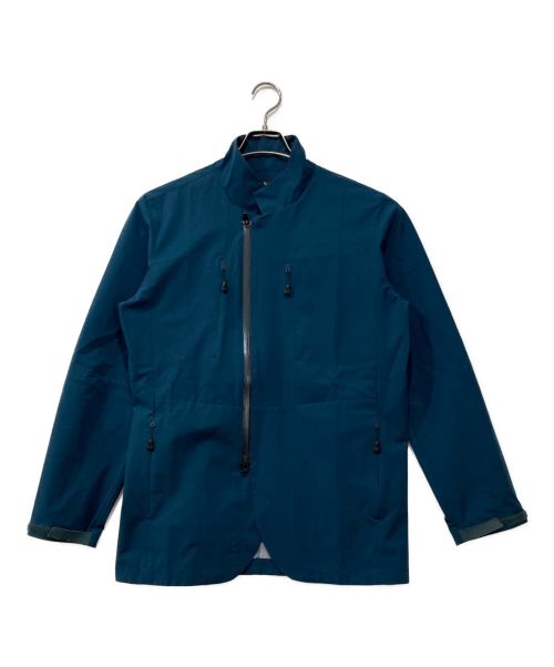 Snow peak（スノーピーク）snow peak (スノーピーク) 3LAYER SOFT SHELL JKT ブルー サイズ:Mの古着・服飾アイテム