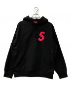 SUPREMEシュプリーム）の古着「19AW S Logo Hooded Sweatshirt」｜ブラック