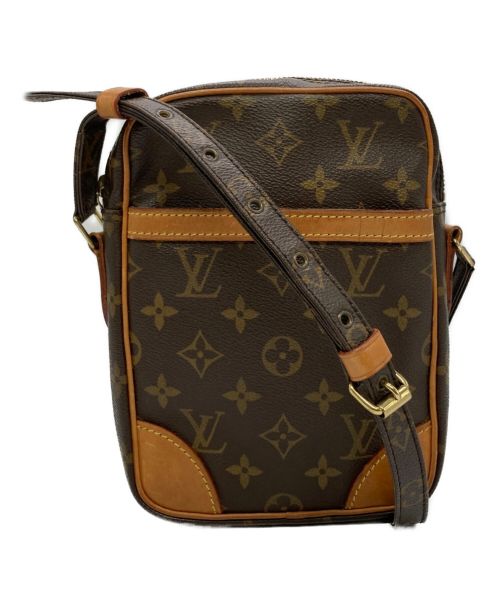 LOUIS VUITTON（ルイ ヴィトン）LOUIS VUITTON (ルイ ヴィトン) ダヌーヴショルダーバッグ ブラウンの古着・服飾アイテム