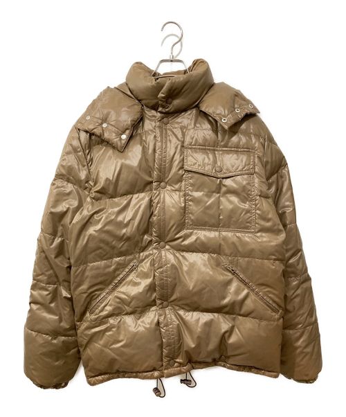 MONCLER（モンクレール）MONCLER (モンクレール) 茶タグ ダウンジャケット ブラウン サイズ:3の古着・服飾アイテム