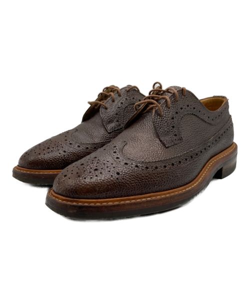 Tricker's（トリッカーズ）Tricker's (トリッカーズ) ウィングチップシューズ ブラウン サイズ:8の古着・服飾アイテム