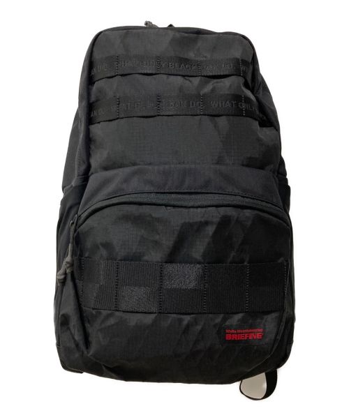 WHITE MOUNTAINEERING（ホワイトマウンテ二アニング）WHITE MOUNTAINEERING (ホワイトマウンテ二アニング) BRIEFING (ブリーフィング) X-PAC BACK PACK ブラックの古着・服飾アイテム