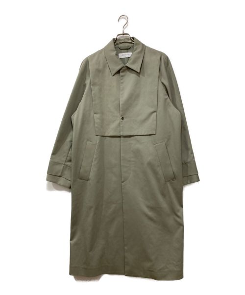 JOSEPH STUDIO（ジョセフスタジオ）JOSEPH STUDIO (ジョセフスタジオ) Light Gabardine coat グリーン サイズ:8の古着・服飾アイテム