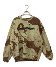 SUPREME（シュプリーム）の古着「FUTURA LOGO CREWNECK CHOCOLATE CAMO」｜ベージュ