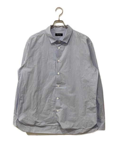 Bergfabel（バーグファベル）Bergfabel (バーグファベル) FARMER SHIRT ブルー サイズ:50の古着・服飾アイテム