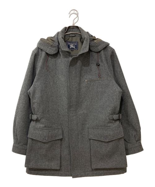 Burberry's（バーバリーズ）Burberry's (バーバリーズ) フーデッドコート グレー サイズ:LLの古着・服飾アイテム