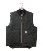 CarHarttカーハート）の古着「Duck Arctic Quilt Lined VEST」｜ブラック