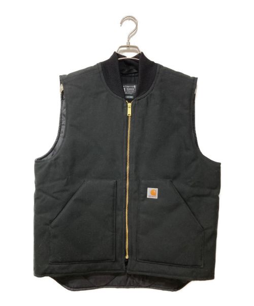 CarHartt（カーハート）CarHartt (カーハート) Duck Arctic Quilt Lined VEST ブラック サイズ:Mの古着・服飾アイテム