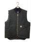 CarHartt（カーハート）の古着「Duck Arctic Quilt Lined VEST」｜ブラック