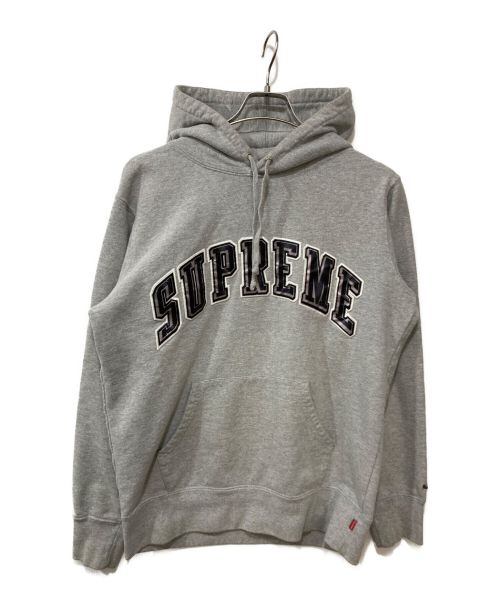 SUPREME（シュプリーム）Supreme (シュプリーム) 15SS Chrome Arc Hooded Sweatshirt グレー サイズ:MEDIUMの古着・服飾アイテム