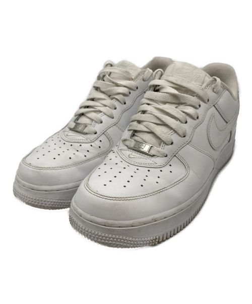 NIKE（ナイキ）NIKE (ナイキ) SUPREME (シュプリーム) AIR FORCE 1 LOW SP ホワイト サイズ:26.5の古着・服飾アイテム