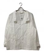 ESLOWエスロー）の古着「DRAWSTRING SHIRT」｜ホワイト