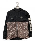 F.C.R.B.×WTAPSエフシーアールビー×ダブルタップス）の古着「Leopard Separate Practice」｜ブラック