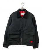 CHERRY LOS ANGELES×UNITED ARROWS & SONSチェリーロサンゼルス×ユナイテッドアローズ アンド サンズ）の古着「WORK JACKET」｜ブラック