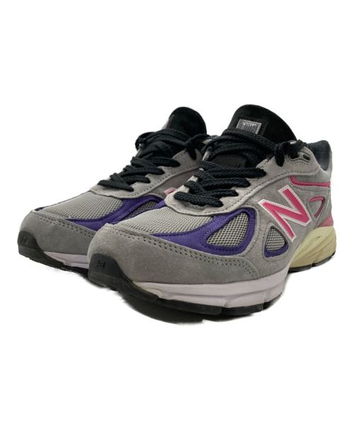 NEW BALANCE（ニューバランス）NEW BALANCE (ニューバランス) KITH (キス) ローカットスニーカー グレー サイズ:26cmの古着・服飾アイテム