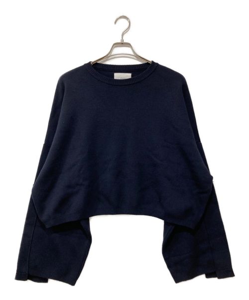 stein（シュタイン）stein (シュタイン) EX SLEEVE KNIT LS ネイビー サイズ:Mの古着・服飾アイテム