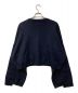 stein (シュタイン) EX SLEEVE KNIT LS ネイビー サイズ:M：12800円