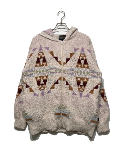 PENDLETON（ペンドルトン）PENDLETON (ペンドルトン) BAYFLOW (ベイフロー) ジップアップフーディー/パーカー アイボリー サイズ:FREEの古着・服飾アイテム