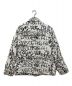 SUPREME (シュプリーム) COMME des GARCONS SHIRT (コムデギャルソンシャツ) Printed Canvas Chore Coat ホワイト×ブラック サイズ:L：28000円