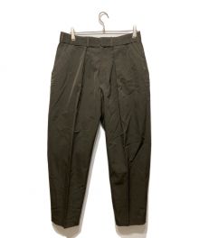 Essay（エッセイ）の古着「17aw WIDE TAPERED SLACKS」｜オリーブ