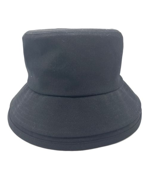 sacai（サカイ）sacai (サカイ) Double Brim Hat ブラック サイズ:1の古着・服飾アイテム