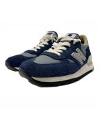 NEW BALANCE×Carhartt WIPニューバランス×カーハート ワークインプログレス）の古着「990V1」｜ネイビー