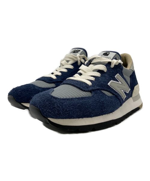 NEW BALANCE（ニューバランス）NEW BALANCE (ニューバランス) Carhartt WIP (カーハートダブリューアイピー) 990V1 ネイビー サイズ:26cm　の古着・服飾アイテム