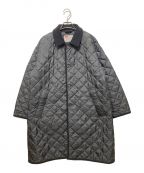 Traditional Weatherwearトラディショナルウェザーウェア）の古着「キルティングコート」｜ブラック