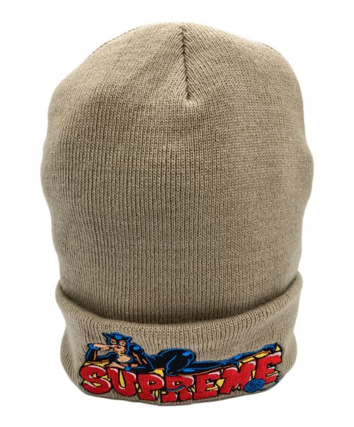 SUPREME（シュプリーム）SUPREME (シュプリーム) Catwoman Beanie ブラウンの古着・服飾アイテム