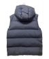 MONCLER (モンクレール) フードダウンベスト ネイビー サイズ:4：48000円