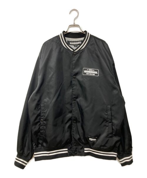 NEIGHBORHOOD（ネイバーフッド）NEIGHBORHOOD (ネイバーフッド) BASEBALL JACKET ブラック サイズ:Ｌの古着・服飾アイテム