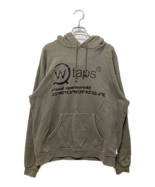 WTAPS（ダブルタップス）WTAPS (ダブルタップス) 20AW OG HOODIE オリーブ サイズ:3の古着・服飾アイテム