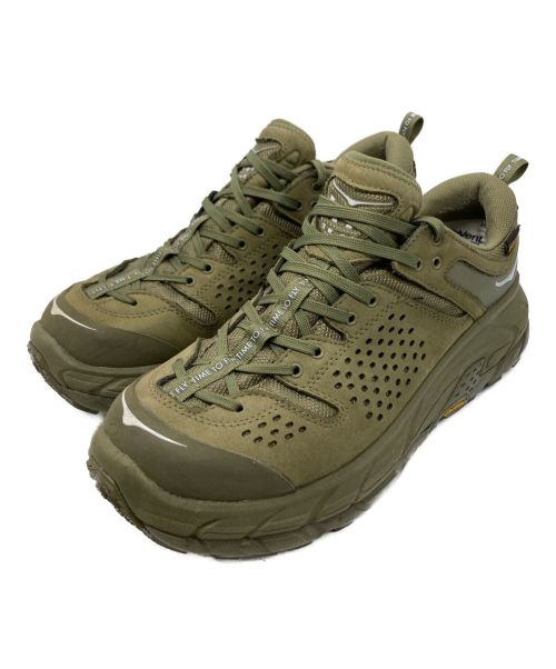 HOKAONEONE（ホカオネオネ）HOKAONEONE (ホカオネオネ) M TOR ULTRA LOW WP JP オリーブ サイズ:27.5cm  US9.5の古着・服飾アイテム