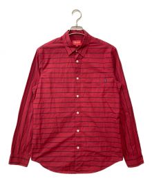 SUPREME（シュプリーム）の古着「ボーダーシャツ」｜レッド