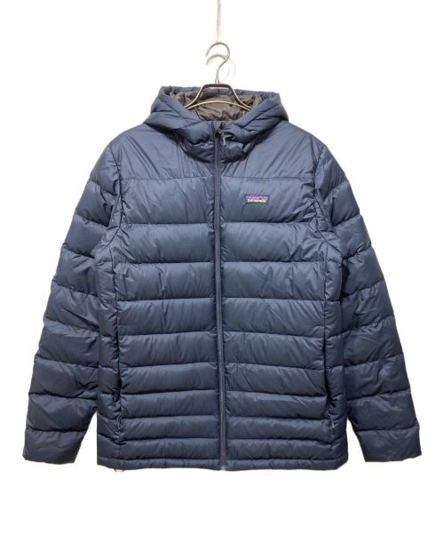 Patagonia（パタゴニア）Patagonia (パタゴニア) ハイロフトダウンフーディ ネイビー サイズ:Ⅿの古着・服飾アイテム