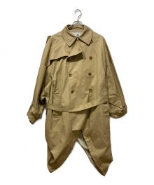 ANREALAGE（アンリアレイジ）の古着「ICOSAHEDRON TRENCH COAT」｜ベージュ